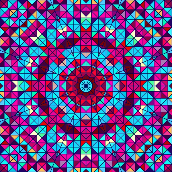 Fondo de color geométrico vector abstracto — Vector de stock