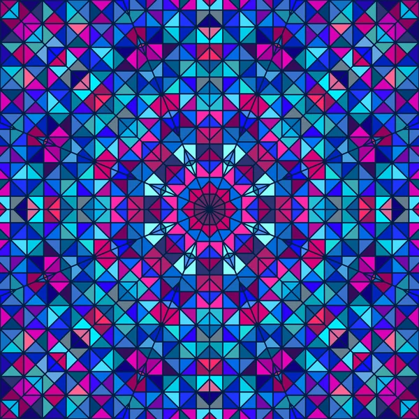 Abstrakt färgglada Digital dekorativ blomma — Stock vektor