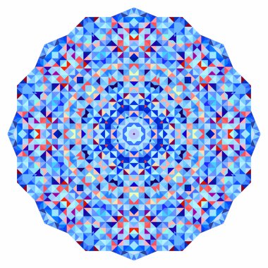 soyut renkli daire zemin. Mozaik yuvarlak mavi mor kırmızı turuncu sarı beyaz renkli geometrik şekiller afiş