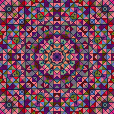 soyut renkli dijital dekoratif çiçek yıldız. geometrik Devamı