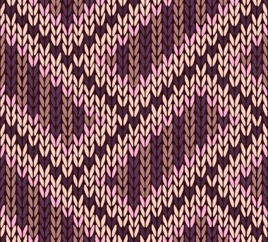 örgü yün sorunsuz jakarlı süsleme doku. Kumaş rengi tra