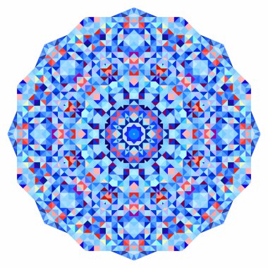 soyut renkli daire zemin. Mozaik yuvarlak mavi mor kırmızı turuncu sarı beyaz renkli geometrik şekiller afiş