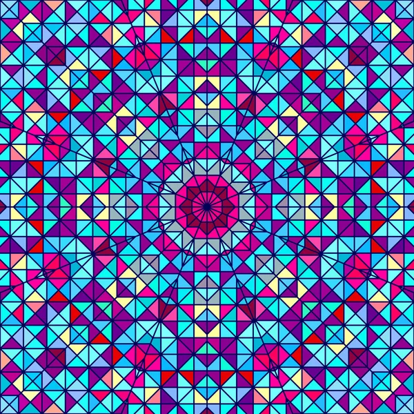 soyut renkli dijital dekoratif çiçek. sanatsal zemin renkli geometrik kontrast hat yıldız ve mavi pembe kırmızı mavi