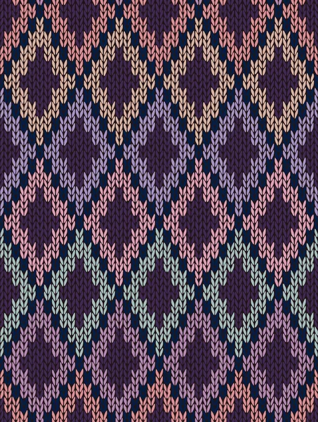 无缝光明，宝贝纺织背景颜色的针织羊毛杜松子酒 — 图库矢量图片