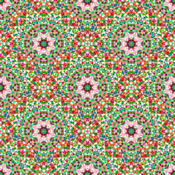 Ornamentale nahtlose Muster. abstraktes geometrisches Vektorbackgro — Stockvektor