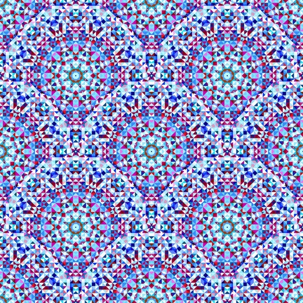 Ornamentale nahtlose Muster. abstraktes geometrisches Vektorbackgro — Stockvektor