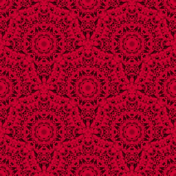 Modèle vectoriel géométrique rouge sans couture abstrait — Image vectorielle