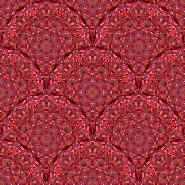 Modèle vectoriel géométrique rouge sans couture abstrait — Image vectorielle