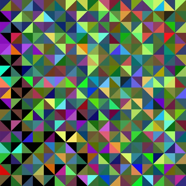 Röd geometrisk bakgrund. Vector mosaik mönster — Stock vektor