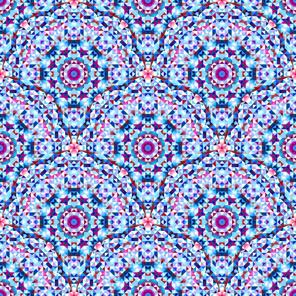 Modelul ornamental fără sudură. Rezumat Geometric Vector Backgro — Vector de stoc