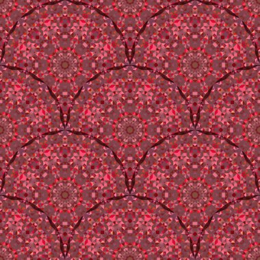 Soyut sorunsuz kırmızı geometrik vektör desen