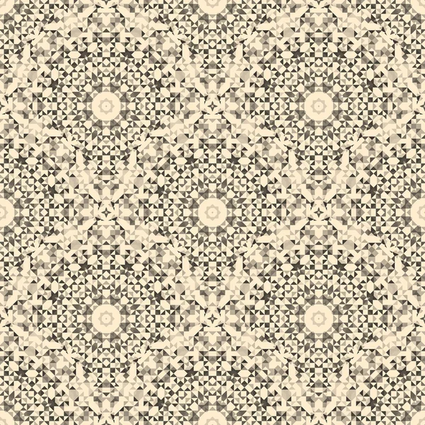 装飾的なシームレス パターン。抽象的な幾何学的なベクトルの Backgro — ストックベクタ