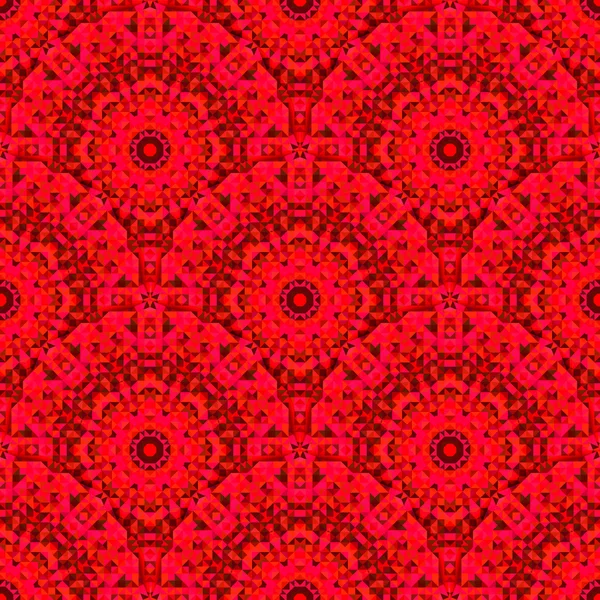 Abstrakta sömlösa röda geometriska vektor mönster — Stock vektor