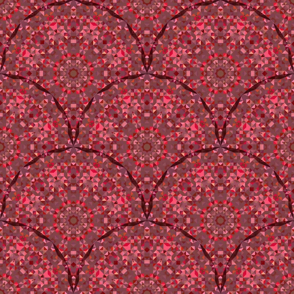 Patrón geométrico rojo inconsútil abstracto del vector — Archivo Imágenes Vectoriales