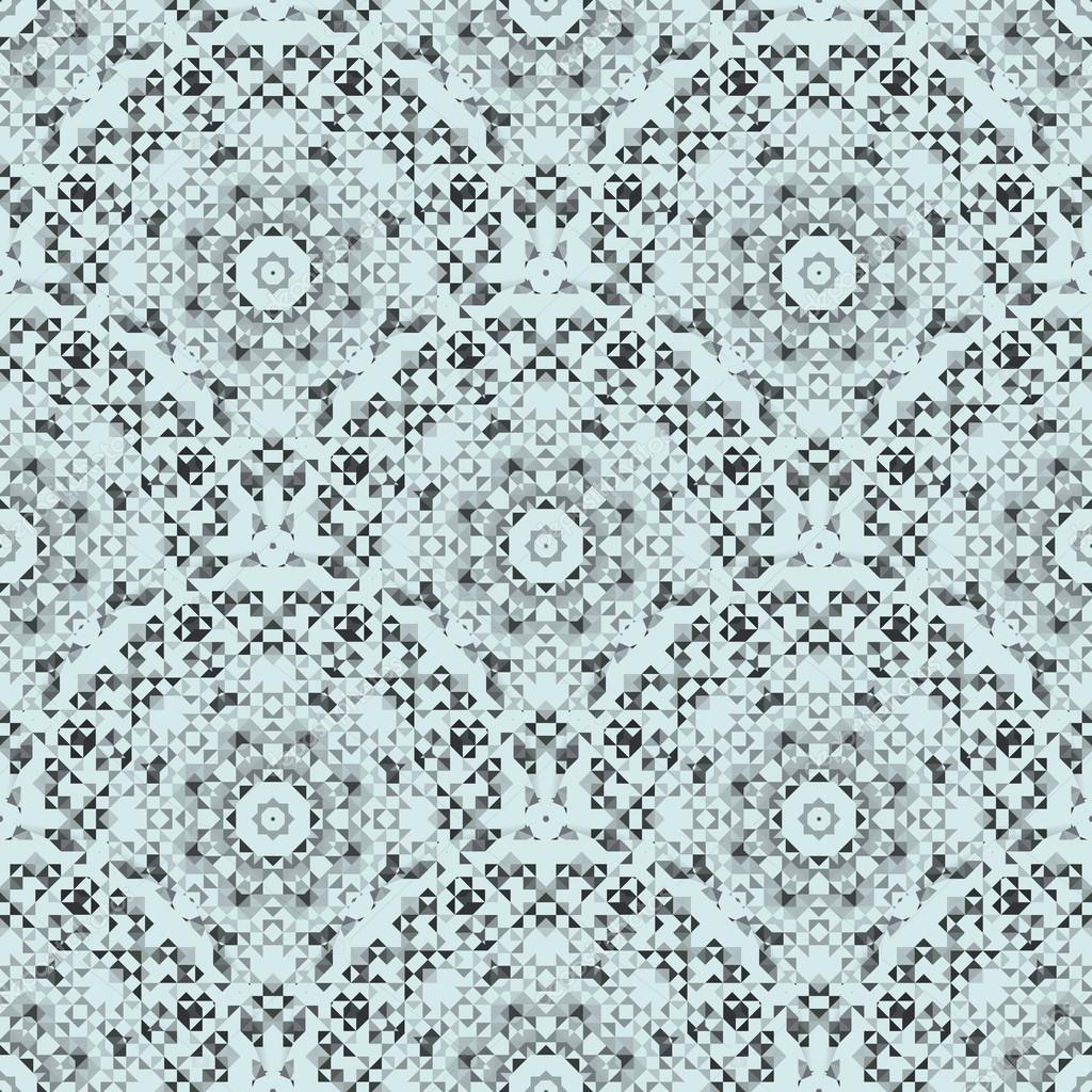 Ornamental Seamless Pattern. Abstract Geometrical Vector