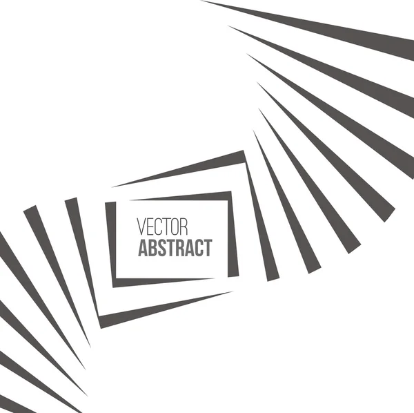 Geometriai vektor-fekete-fehér háttér — Stock Vector