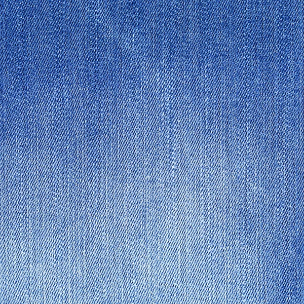 Textura de mezclilla, fondo vaqueros azul claro — Foto de Stock