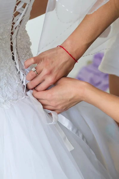 Vestido de noiva — Fotografia de Stock