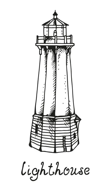 Вектор маяка — стоковый вектор