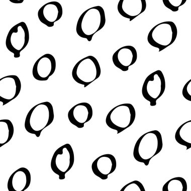 Soyut dikişsiz karalama deseni, elle çizilmiş grunge mürekkep çizimi arka plan