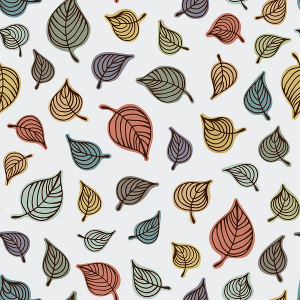 Μοτίβο φύλλα — Διανυσματικό Αρχείο