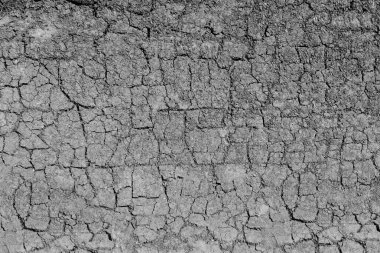 Kuru çatlamış zeminin dokusu