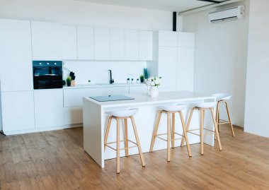 Modern mutfak mutfağı.