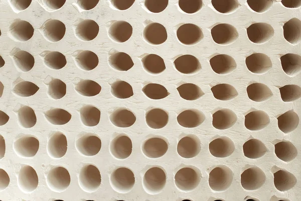 孔のある空気換気用多孔質多孔質多孔質材料 — ストック写真