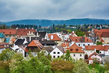 Eski şehir Cesky Krumlov