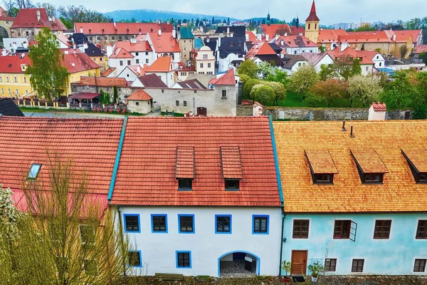 Die alte Stadt cesky krumlov — Stockfoto