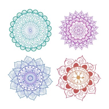 Soyut Mandala Set