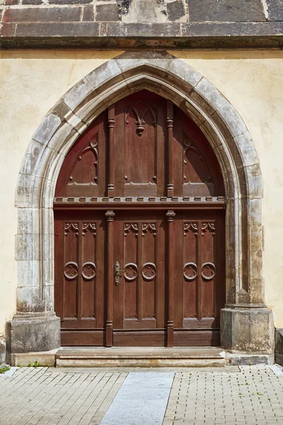 Kiliseye giriş. — Stok fotoğraf
