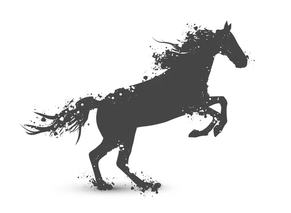 Caballo abstracto — Vector de stock