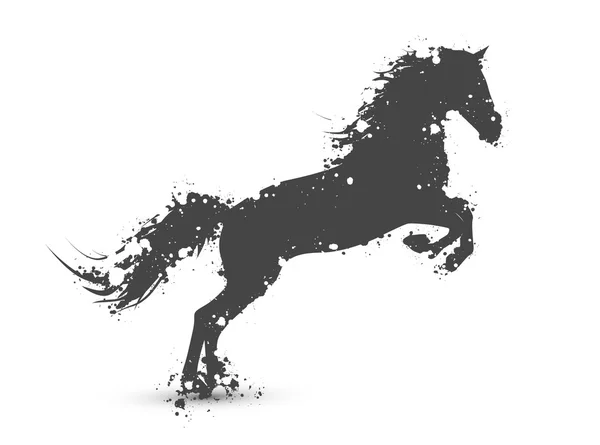 Caballo abstracto — Vector de stock