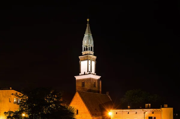 Chiesa di notte — Foto Stock