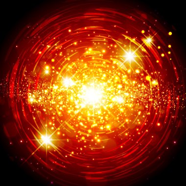 Parlak yıldız arka plan