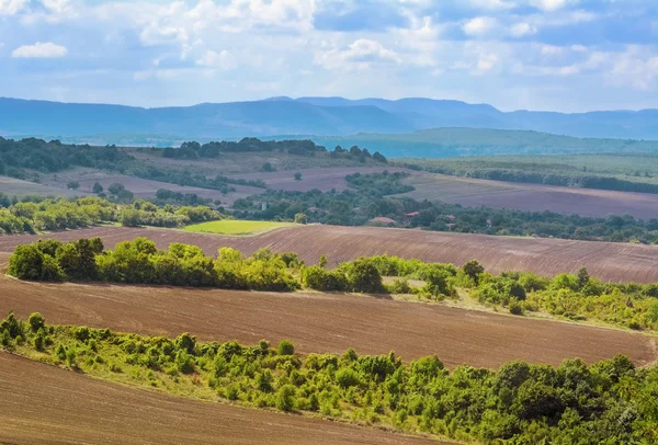 Plowed Fields of Bulgaria — Stock Photo, Image