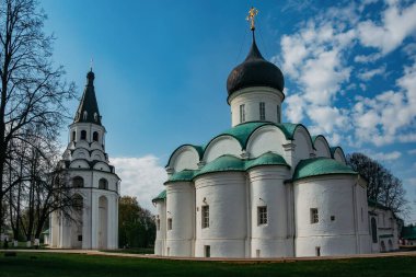 Alexandrov Kremlin 'deki kilise, Vladimir Oblastı, Rusya.