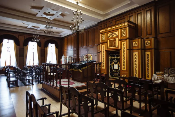 Intérieur Synagogue Kele Numaz Derbent — Photo