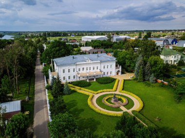 D. Venevitinov Müzesi, Novozhivotinnoye Köyü, Voronezh Bölgesi, Rusya hava manzaralı.,