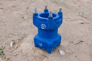 Boru hattı onarımı için hızlı bağlantı boru tesisatları.