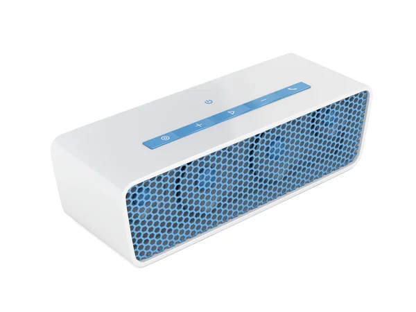 Wireless speaker on white — Stock Photo, Image