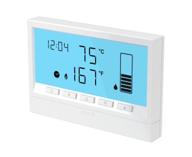 Merkez su ısıtıcı kontrol paneli