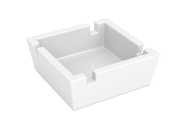 Boş seramik küllük 