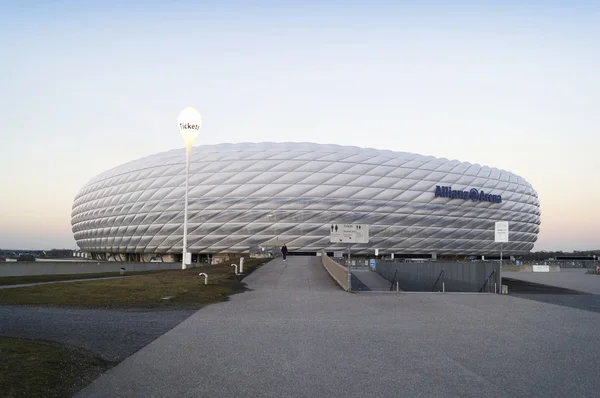 Stadion Allianz arena v Mnichově — Stock fotografie