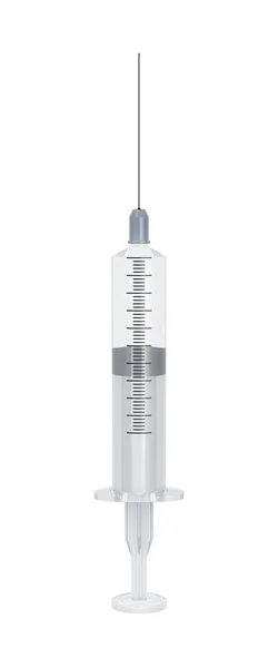 Syringe isolated on white — Stock Photo, Image