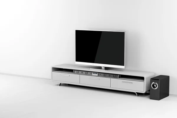 TV ve subwoofer ile soundbar