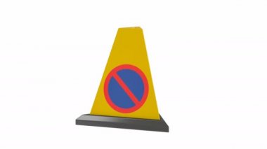 Hiçbir Park koni sarı