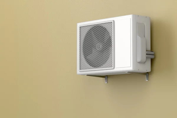 Buitenunit van airconditioner — Stockfoto