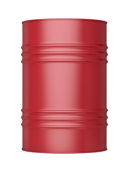 Ствол Червоної Олії Ізольований Білому Тлі — стокове фото